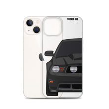 Load image into Gallery viewer, Black 11-12 Mustang 5.0 - iPhone Case