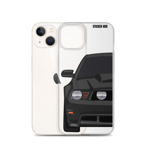 Black 11-12 Mustang 5.0 - iPhone Case