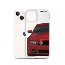 Load image into Gallery viewer, Ruby Red 13-14 Mustang 5.0 - iPhone Case