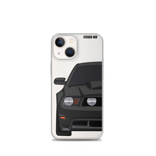 Load image into Gallery viewer, Black 11-12 Mustang 5.0 - iPhone Case