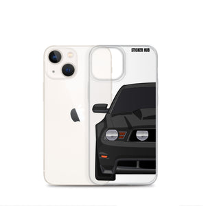 Black 11-12 Mustang 5.0 - iPhone Case