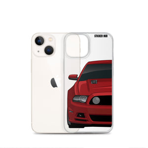 Ruby Red 13-14 Mustang 5.0 - iPhone Case