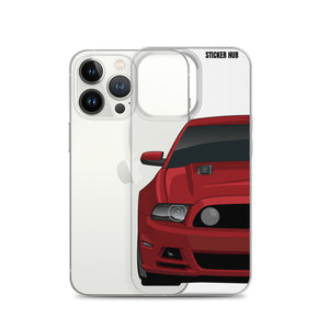 Ruby Red 13-14 Mustang 5.0 - iPhone Case