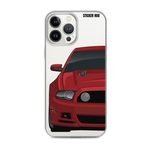 Ruby Red 13-14 Mustang 5.0 - iPhone Case