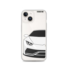 Load image into Gallery viewer, White Lamborghini Huracan - iPhone Case