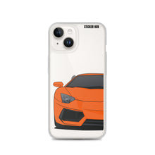 Load image into Gallery viewer, Orange Lamborghini Aventadoor - iPhone Case