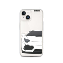 Load image into Gallery viewer, White Lamborghini Aventadoor - iPhone Case