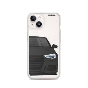 Black B9 Audi S3 - iPhone Case