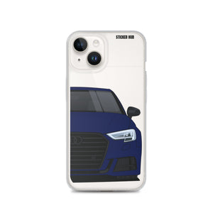 Navarra Blue B9 Audi S3 - iPhone Case