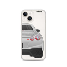 Load image into Gallery viewer, Silver R35 Nissan GTR - iPhone Case