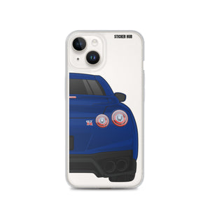 Deep Blue R35 Nissan GTR - iPhone Case