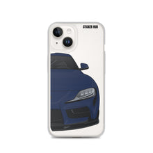 Load image into Gallery viewer, Downshift Blue MKV Toyota Supra - iPhone Case