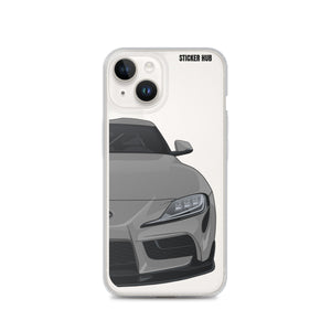 Turbulence Gray MKV Toyota Supra - iPhone Case