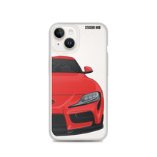 Load image into Gallery viewer, Renaissance Red MKV Toyota Supra - iPhone Case