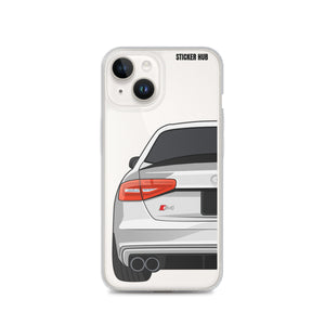 Silver B8.5 Audi S4 - iPhone Case