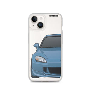 Suzuka Blue Honda S2000 - iPhone Case