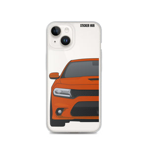 Orange 15-21 Charger - iPhone Case