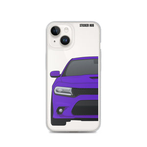 Purple 15-21 Charger - iPhone Case