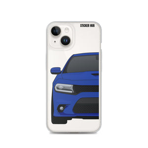 Blue 15-21 Charger - iPhone Case