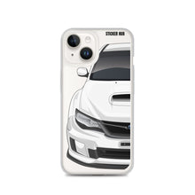 Load image into Gallery viewer, White 09-14 Subaru WRX STI - iPhone Case