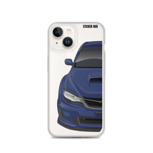 Load image into Gallery viewer, Plasma Blue 09-14 Subaru WRX STI - iPhone Case