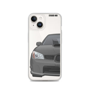 Urban Gray 06-07 Subaru WRX STI - iPhone Case