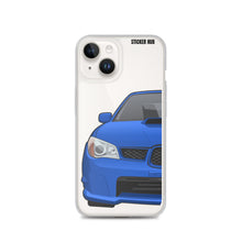 Load image into Gallery viewer, WR Blue 06-07 Subaru WRX STI - iPhone Case