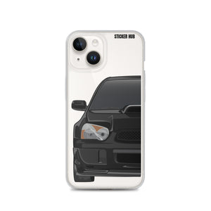 Black 03-05 Subaru WRX STI - iPhone Case