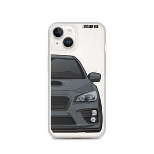 Gray 15-17 Subaru WRX STI - iPhone Case