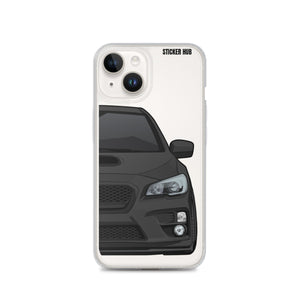 Black 15-17 Subaru WRX STI - iPhone Case