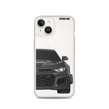 Load image into Gallery viewer, Black 6th Gen Camaro ZL1 1LE - iPhone Case