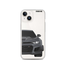 Load image into Gallery viewer, Gray 6th Gen Camaro ZL1 1LE - iPhone Case