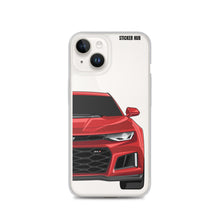 Load image into Gallery viewer, Red Hot 6th Gen Camaro ZL1 - iPhone Case