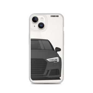 Daytona Gray B9 Audi S3 - iPhone Case