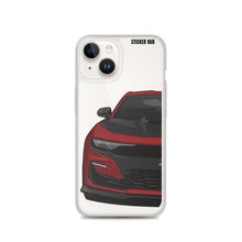 Load image into Gallery viewer, Garnet Red 19-20 Camaro 1LE - iPhone Case