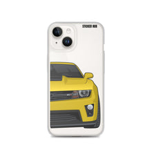 Load image into Gallery viewer, Rally Yellow 5th Gen Camaro ZL1 - iPhone Case