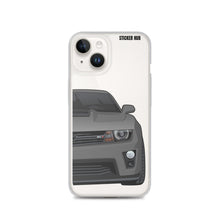 Load image into Gallery viewer, Ashen Grey 5th Gen Camaro ZL1 - iPhone Case