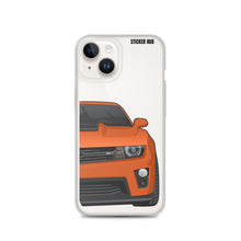 Load image into Gallery viewer, Inferno Orange 5th Gen Camaro ZL1 - iPhone Case