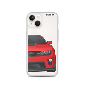 Victory Red 5th Gen Camaro ZL1 - iPhone Case