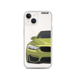 Austin Yellow BMW F80 - iPhone Case