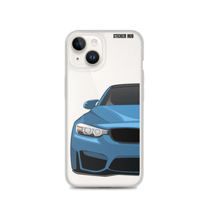 Yas Marina Blue BMW F80 - iPhone Case