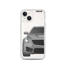 Load image into Gallery viewer, Silver Cadillac CTS-V - iPhone Case