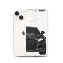 Load image into Gallery viewer, Black 6th Gen Camaro ZL1 - iPhone Case