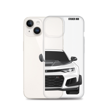 Load image into Gallery viewer, White 6th Gen Camaro ZL1 1LE - iPhone Case