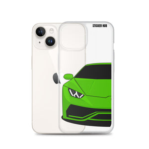 Green Lamborghini Huracan - iPhone Case