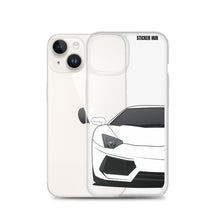 Load image into Gallery viewer, White Lamborghini Aventadoor - iPhone Case