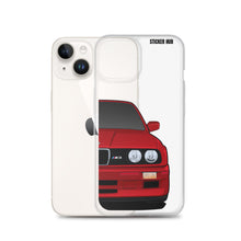 Load image into Gallery viewer, Dark Red BMW E30 - iPhone Case