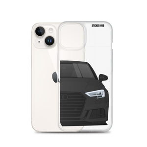 Black B9 Audi S3 - iPhone Case