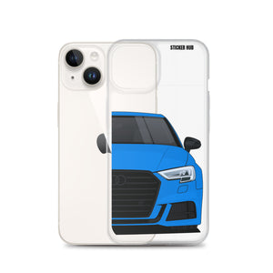 Turbo Blue B9 Audi S3 - iPhone Case