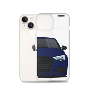 Navarra Blue B9 Audi S3 - iPhone Case